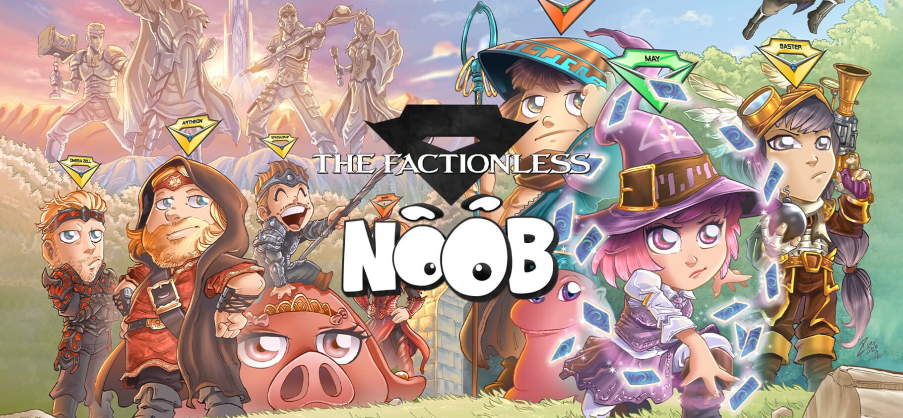 Noob: The Factionless artwork