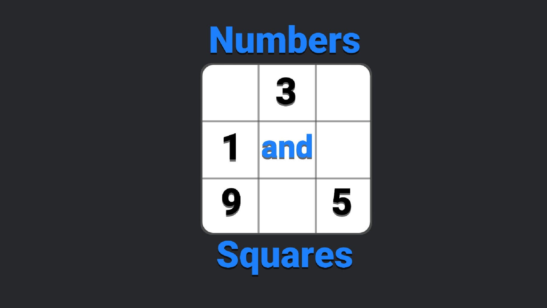 Arte - Numbers and Squares