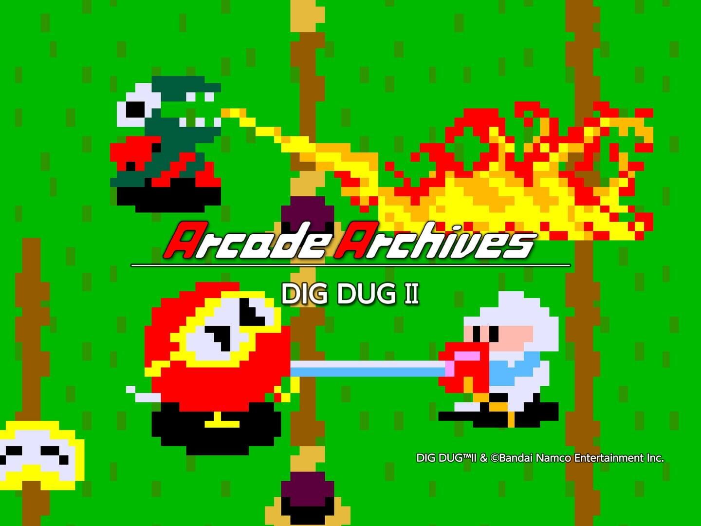 Arcade Archives: Dig Dug II artwork