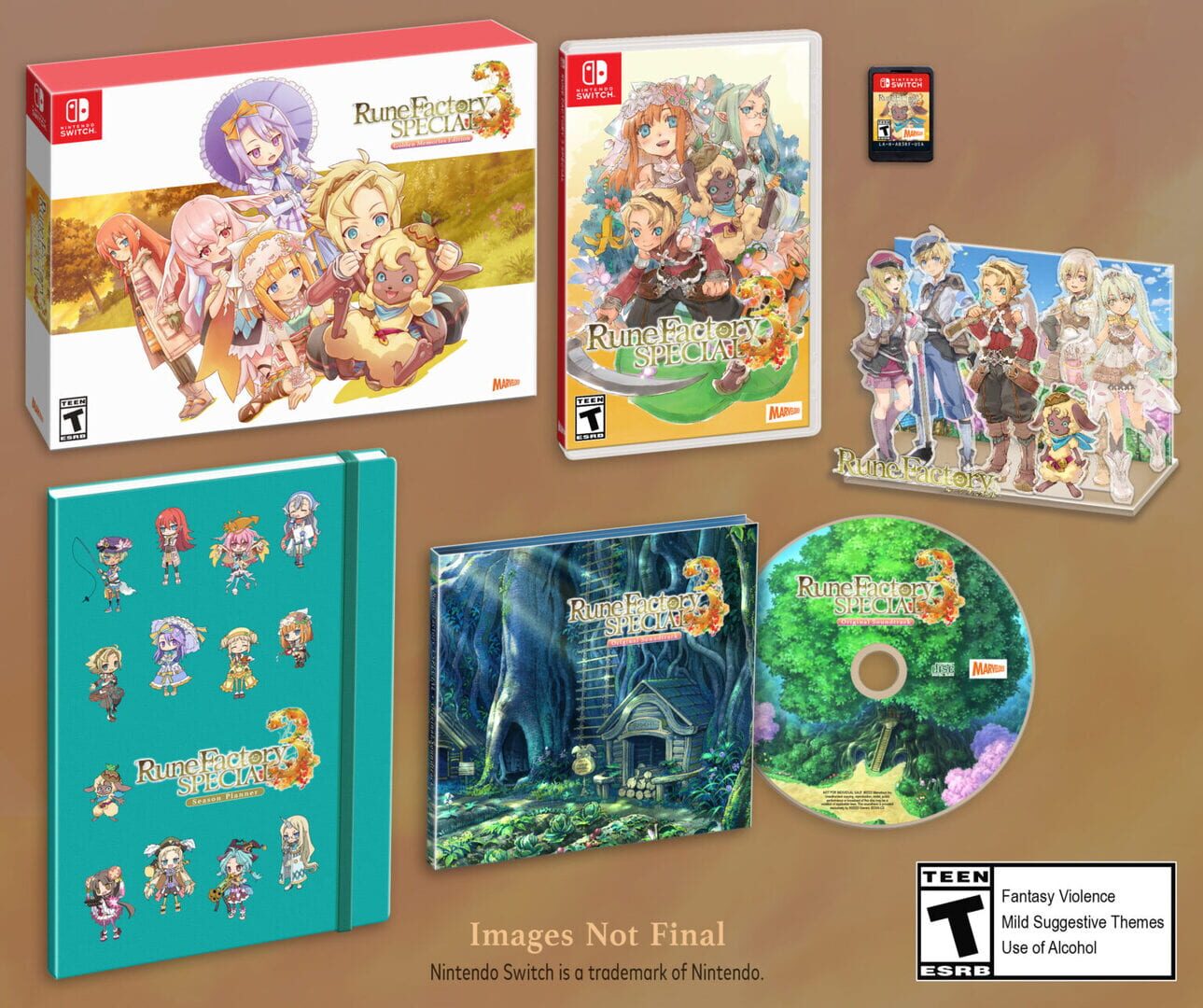 Arte - Rune Factory 3 Special: Golden Memories Edition