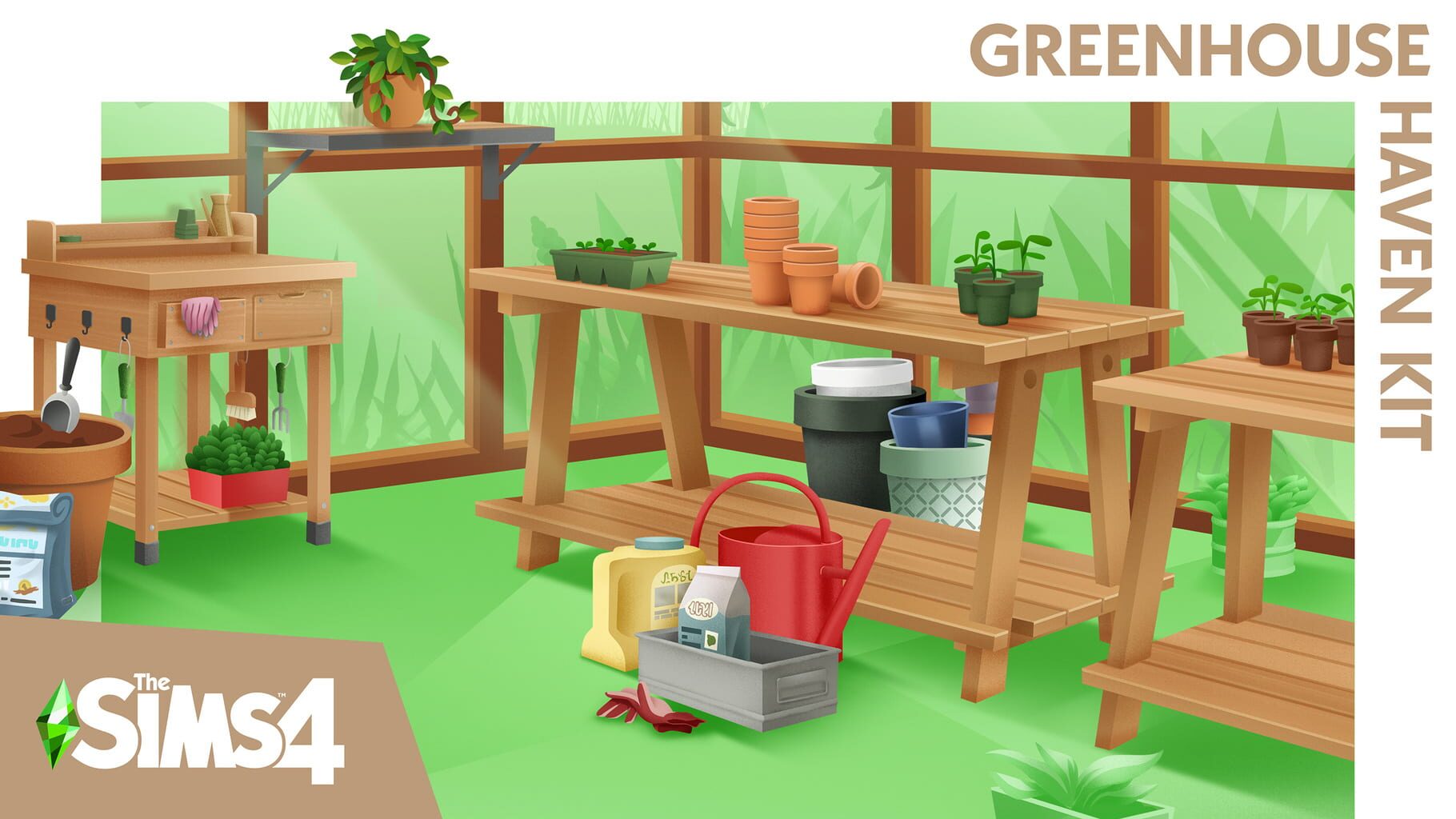 Arte - The Sims 4: Greenhouse Haven Kit