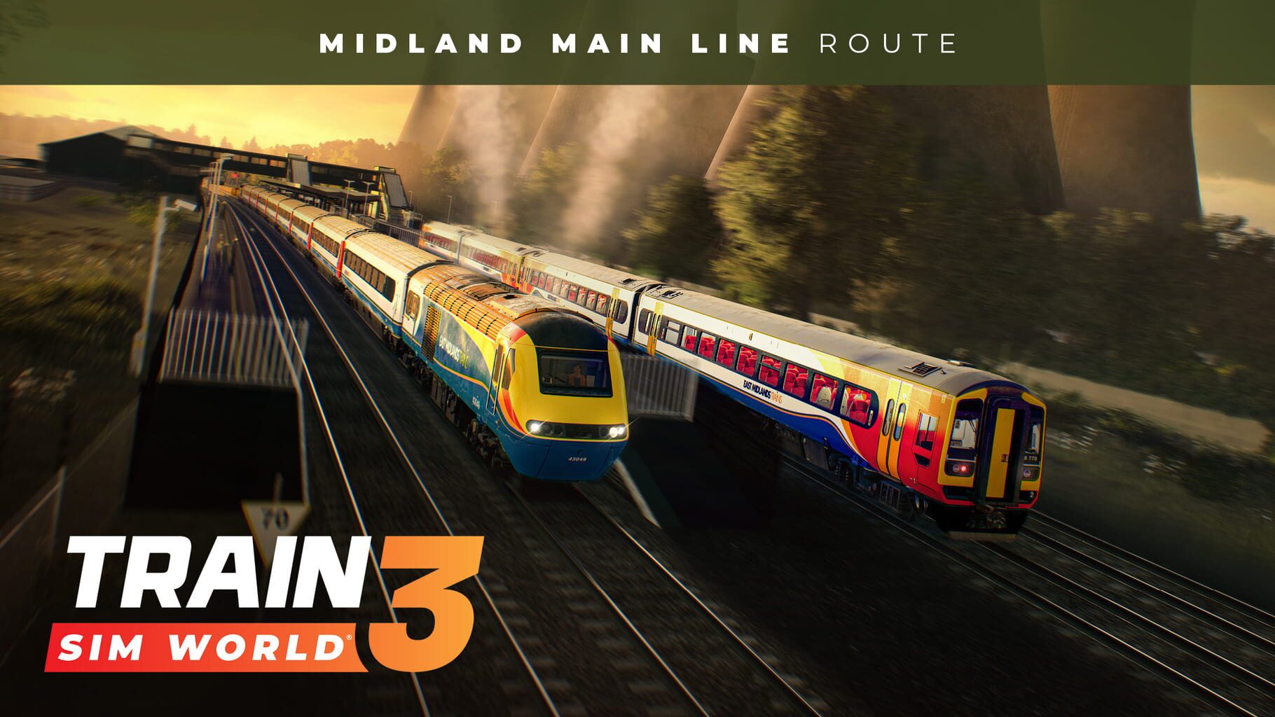 Train Simulator: Midland Main Line: Leicester - Derby & Nottingham Route Add-On