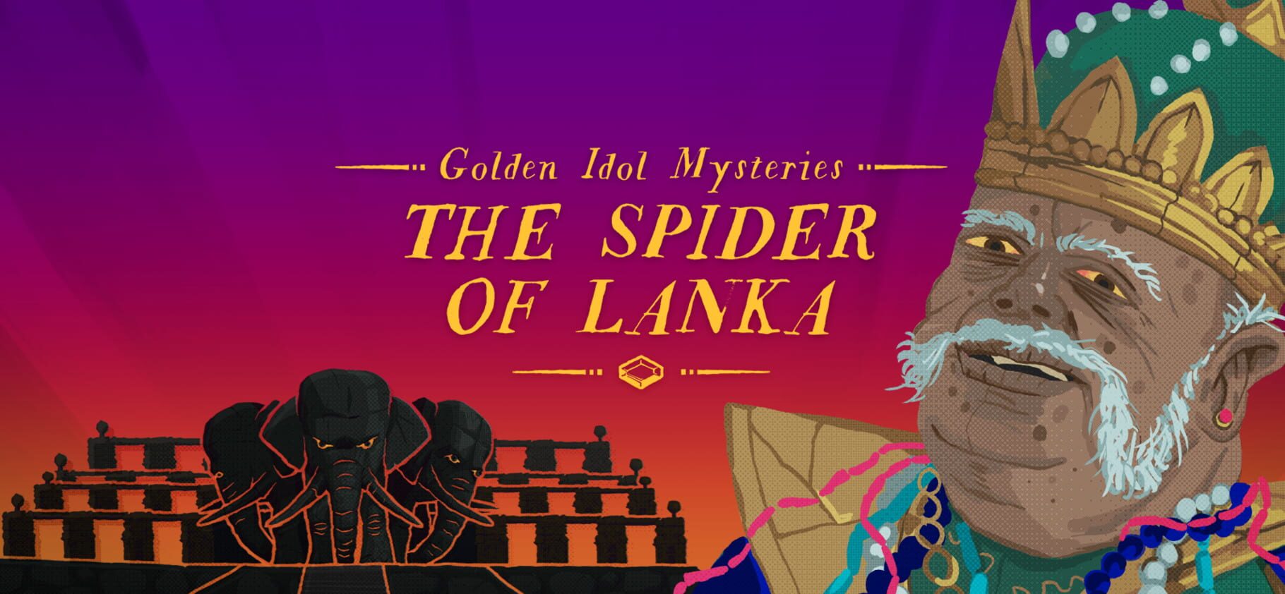 Golden Idol Mysteries: The Spider of Lanka artwork