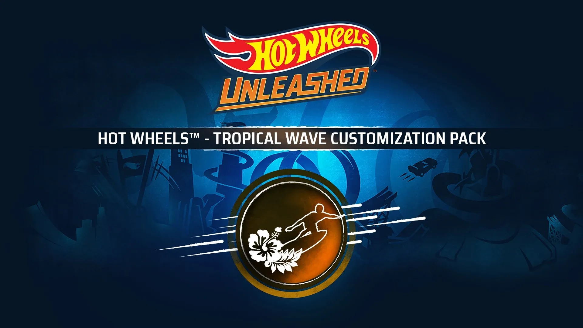 Hot Wheels: Tropical Wave Customization Pack