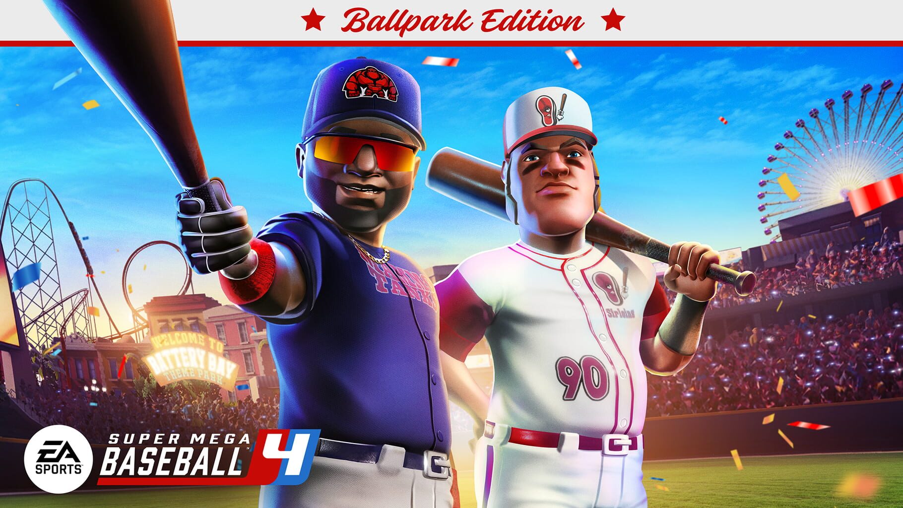 Super Mega Baseball 4: Ballpark Edition artwork