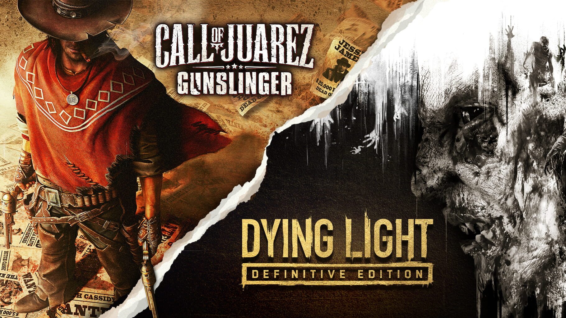 Dying Light: Definitive Edition & Call of Juarez: Gunslinger artwork