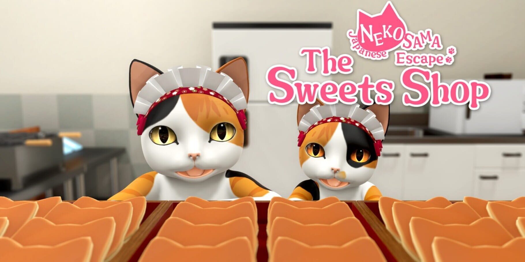 Japanese Nekosama Escape: The Sweets Shop artwork