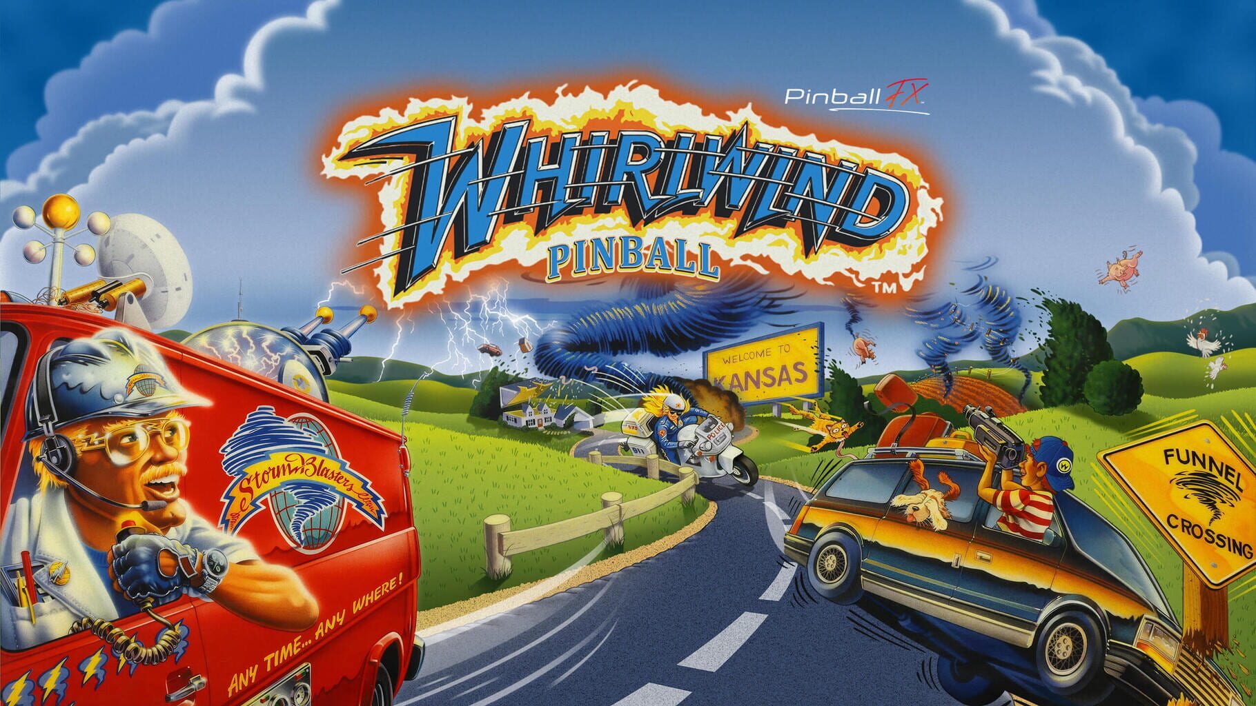 Pinball FX: Williams Pinball - Whirlwind️ artwork