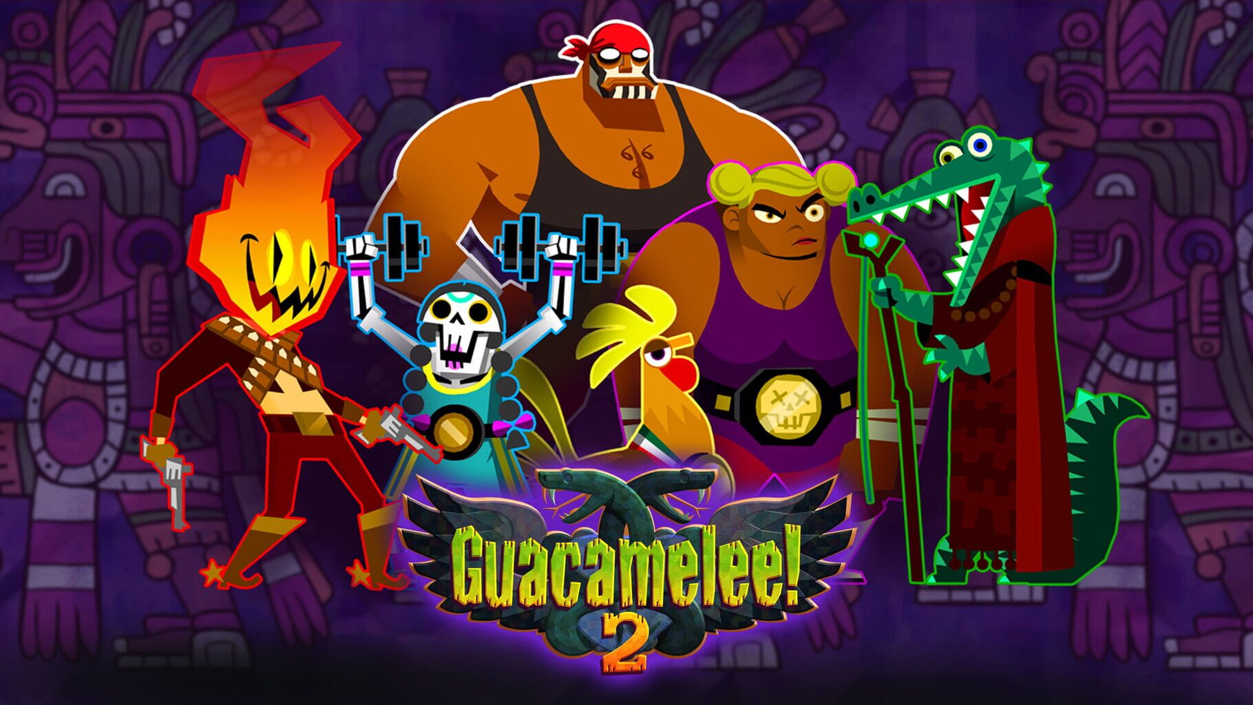Guacamelee! 2: The Proving Grounds artwork