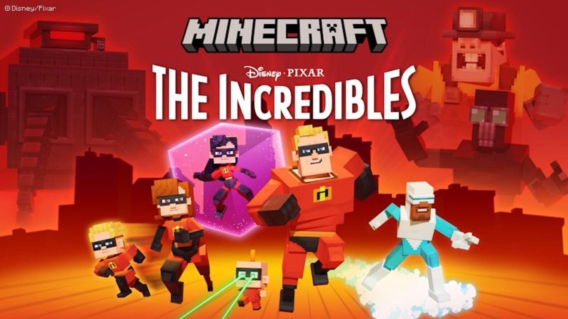 Arte - Minecraft: The Incredibles