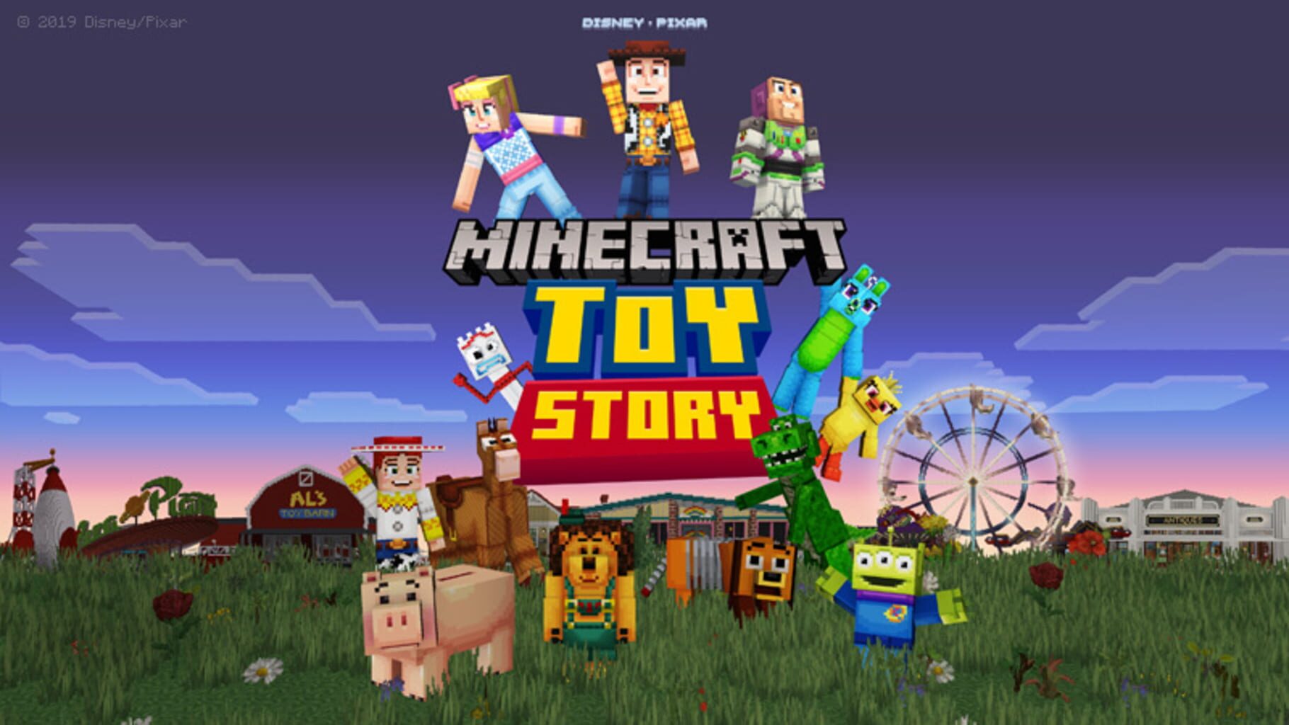 Arte - Minecraft: Toy Story Mash-up