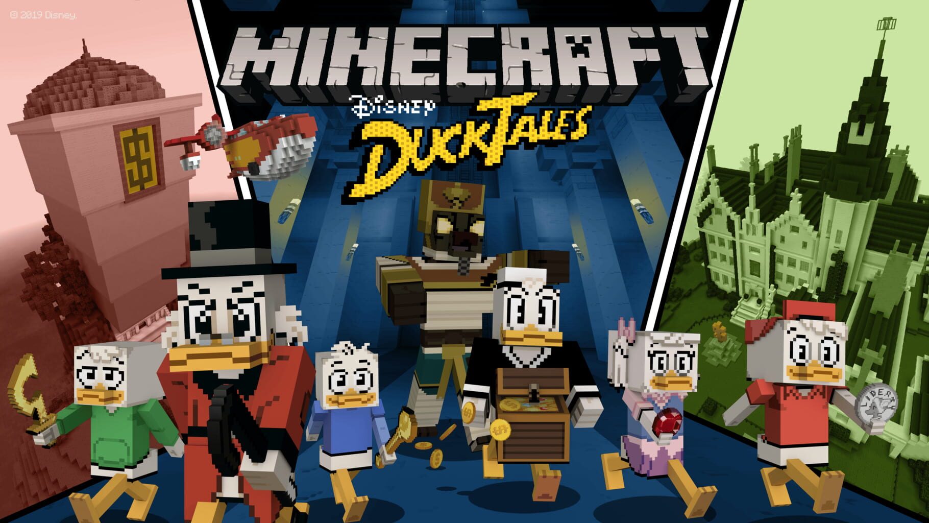 Arte - Minecraft: DuckTales