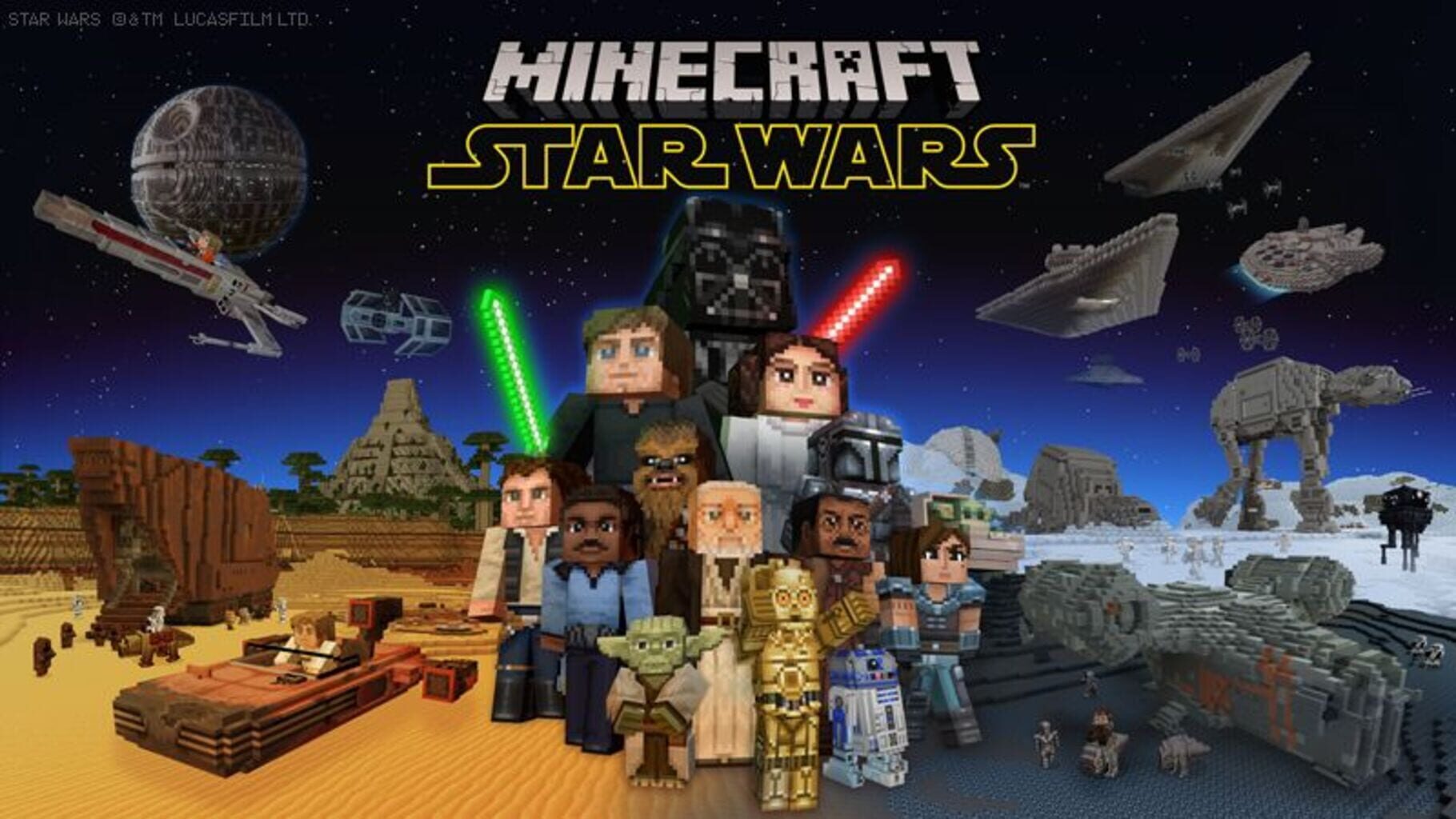 Arte - Minecraft: Star Wars Mash-up Pack