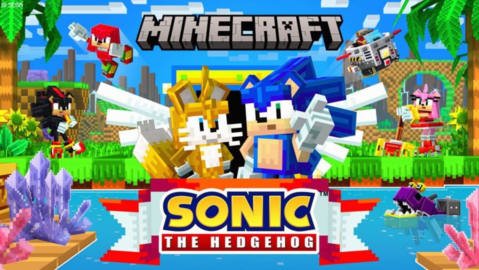 Minecraft: Sonic the Hedgehog artwork