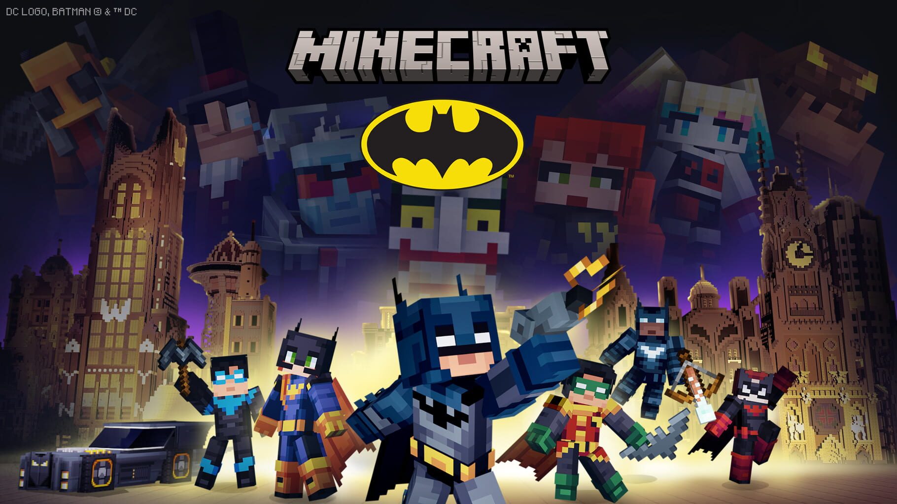 Arte - Minecraft: Batman