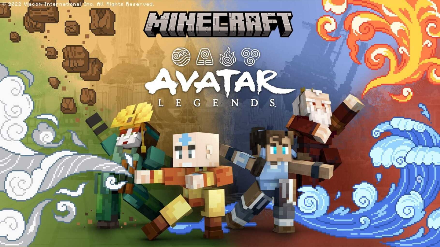 Arte - Minecraft: Avatar Legends