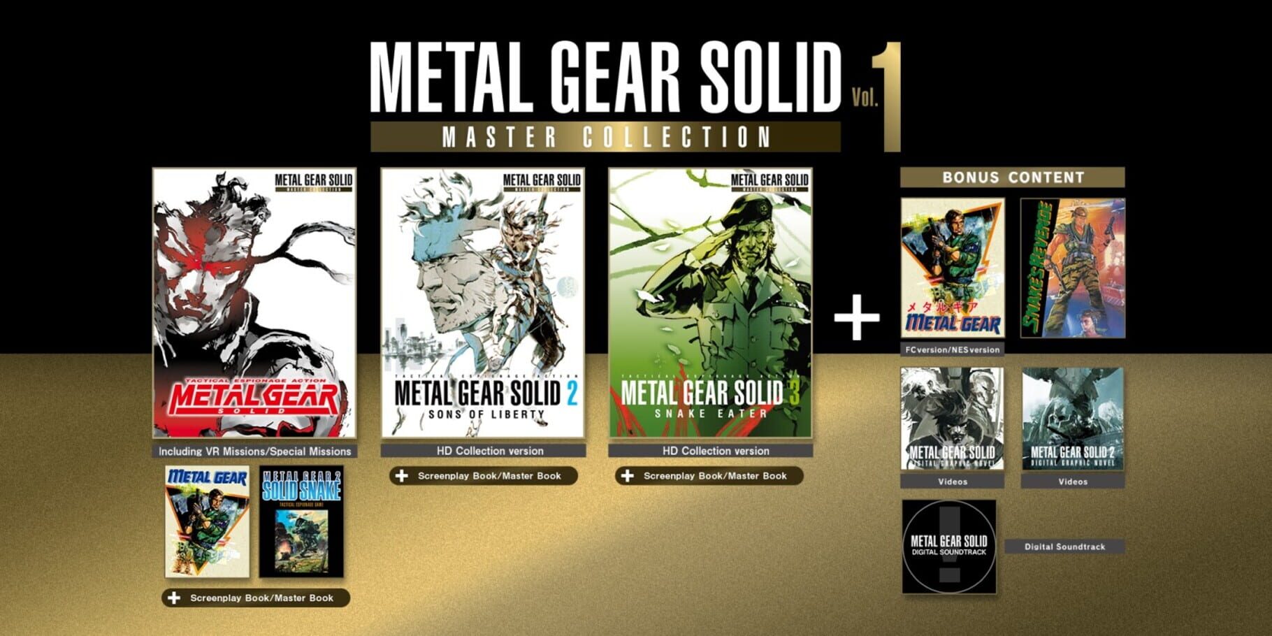 Arte - Metal Gear Solid Master Collection: Volume 1