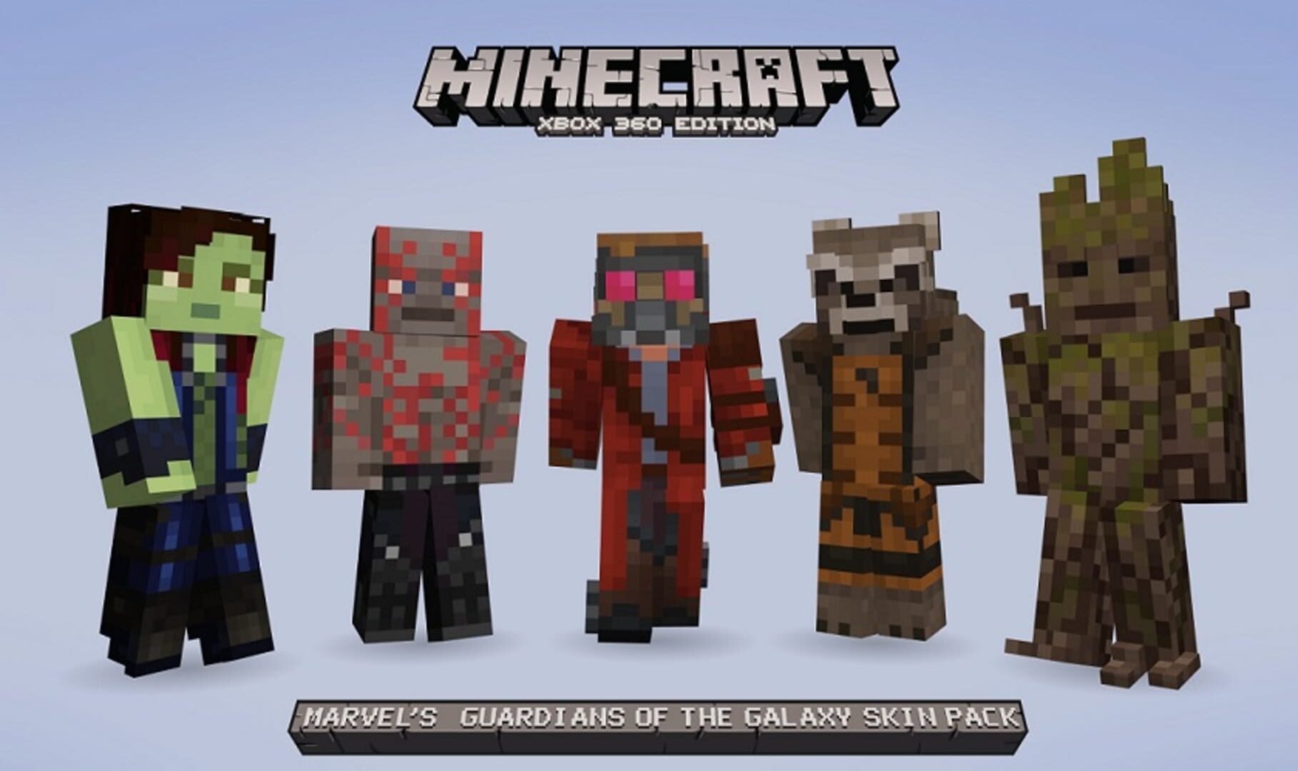 Arte - Minecraft: Marvel's Guardians of the Galaxy Skin Pack