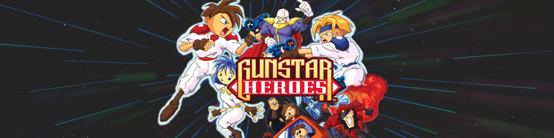 Arte - Gunstar Heroes