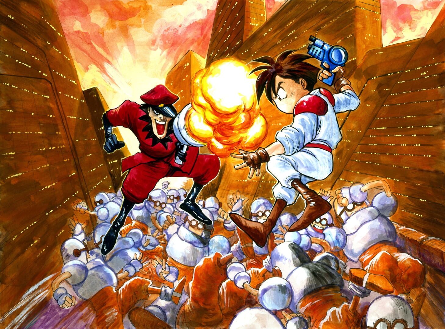 Arte - Gunstar Heroes