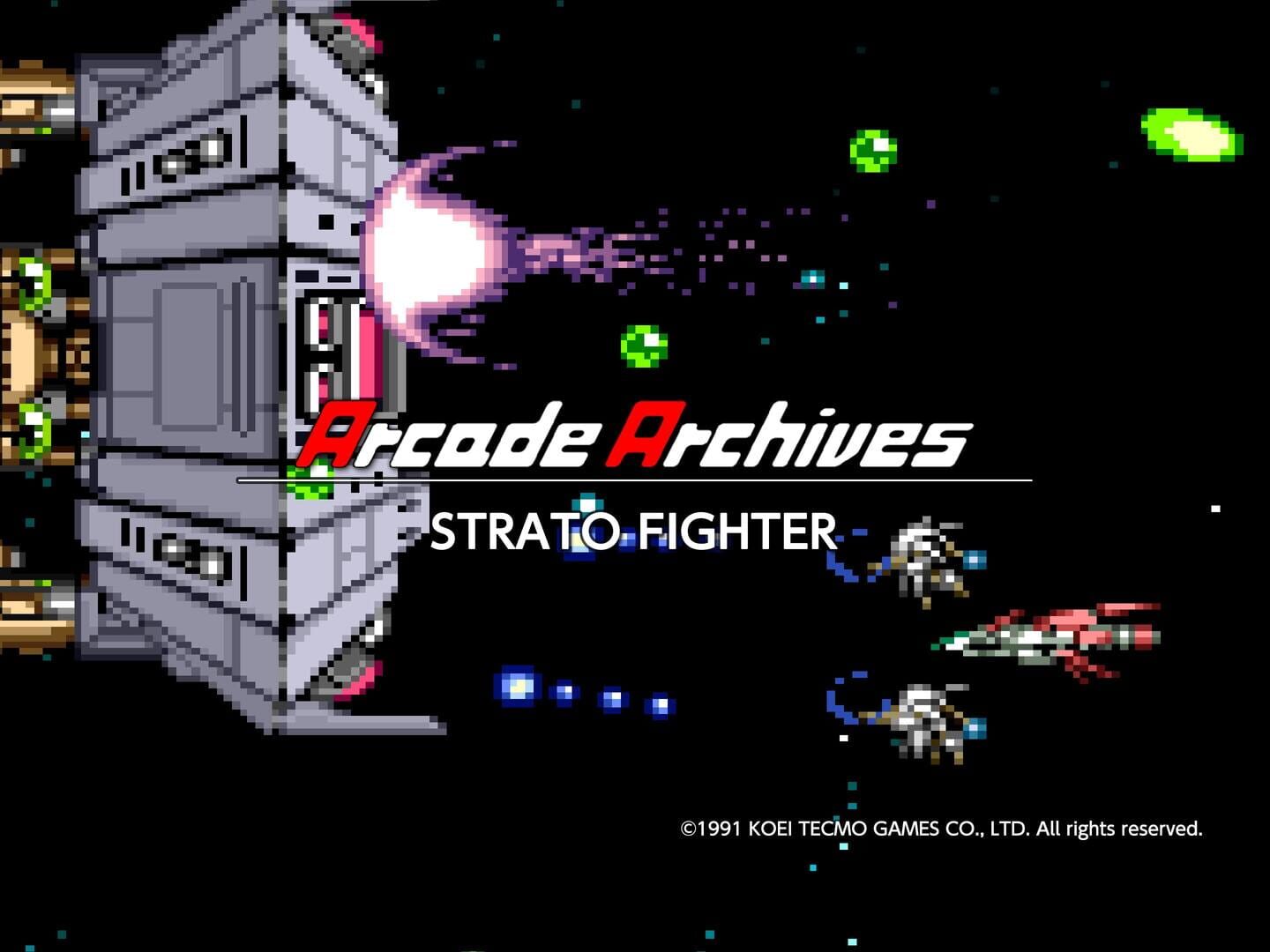 Arcade Archives: Strato Fighter artwork