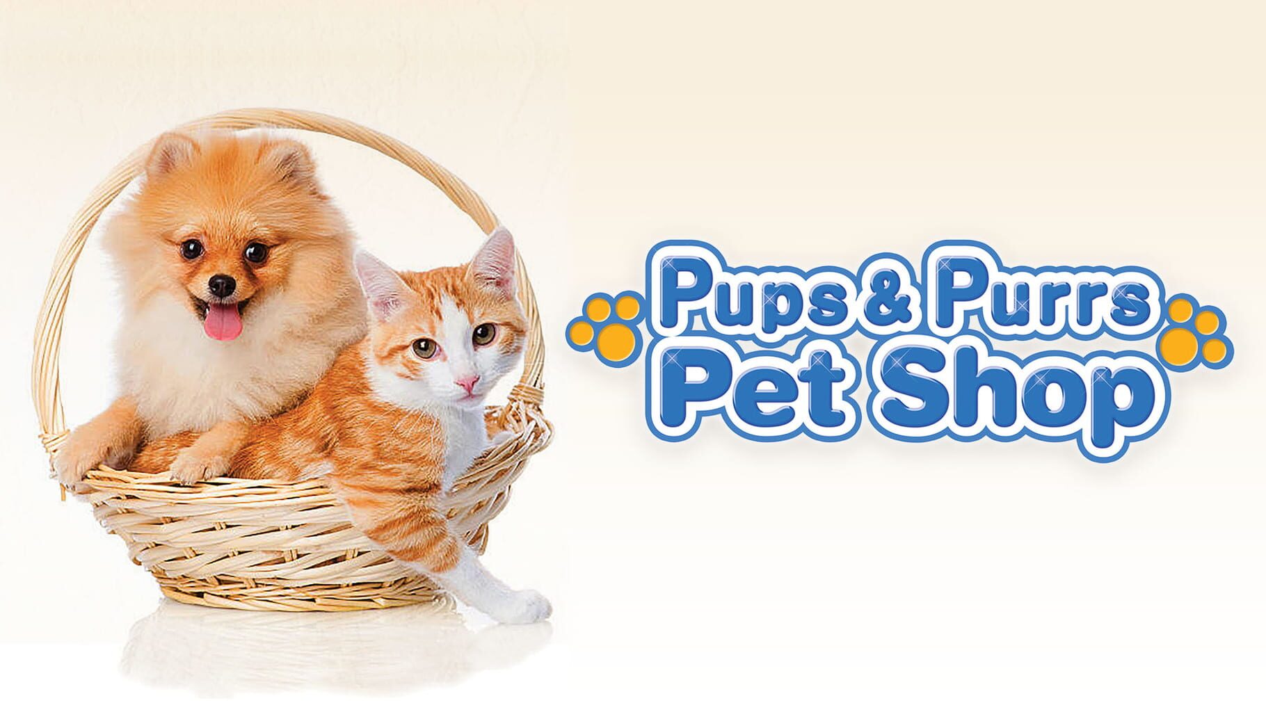 Pups & Purrs Pet Shop artwork