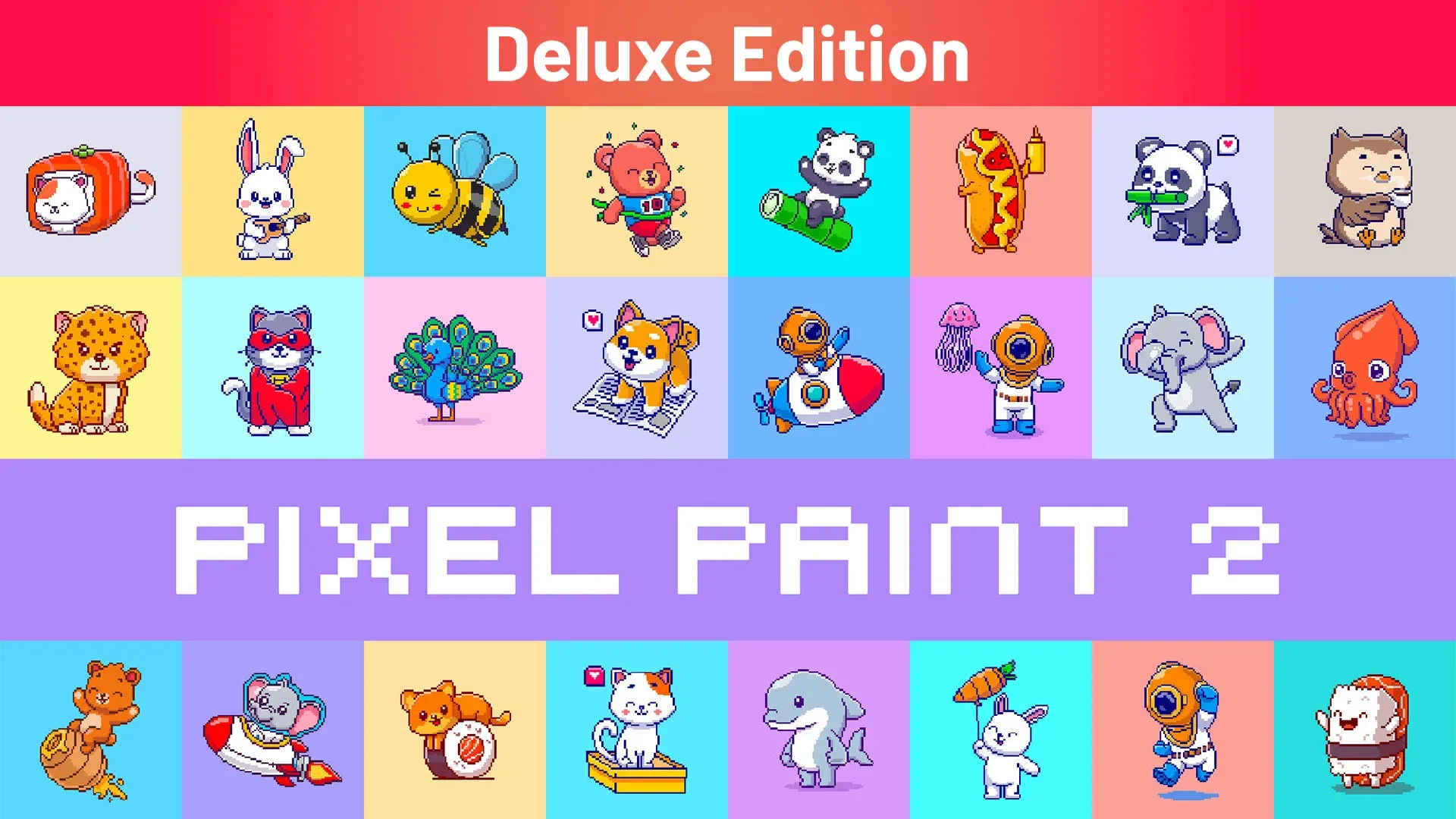 Pixel Paint 2: Deluxe Edition