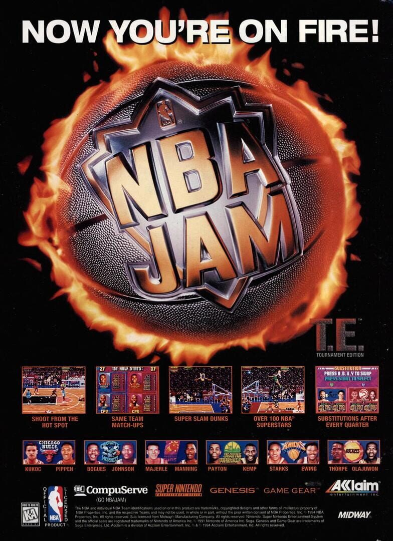 Arte - NBA Jam Tournament Edition