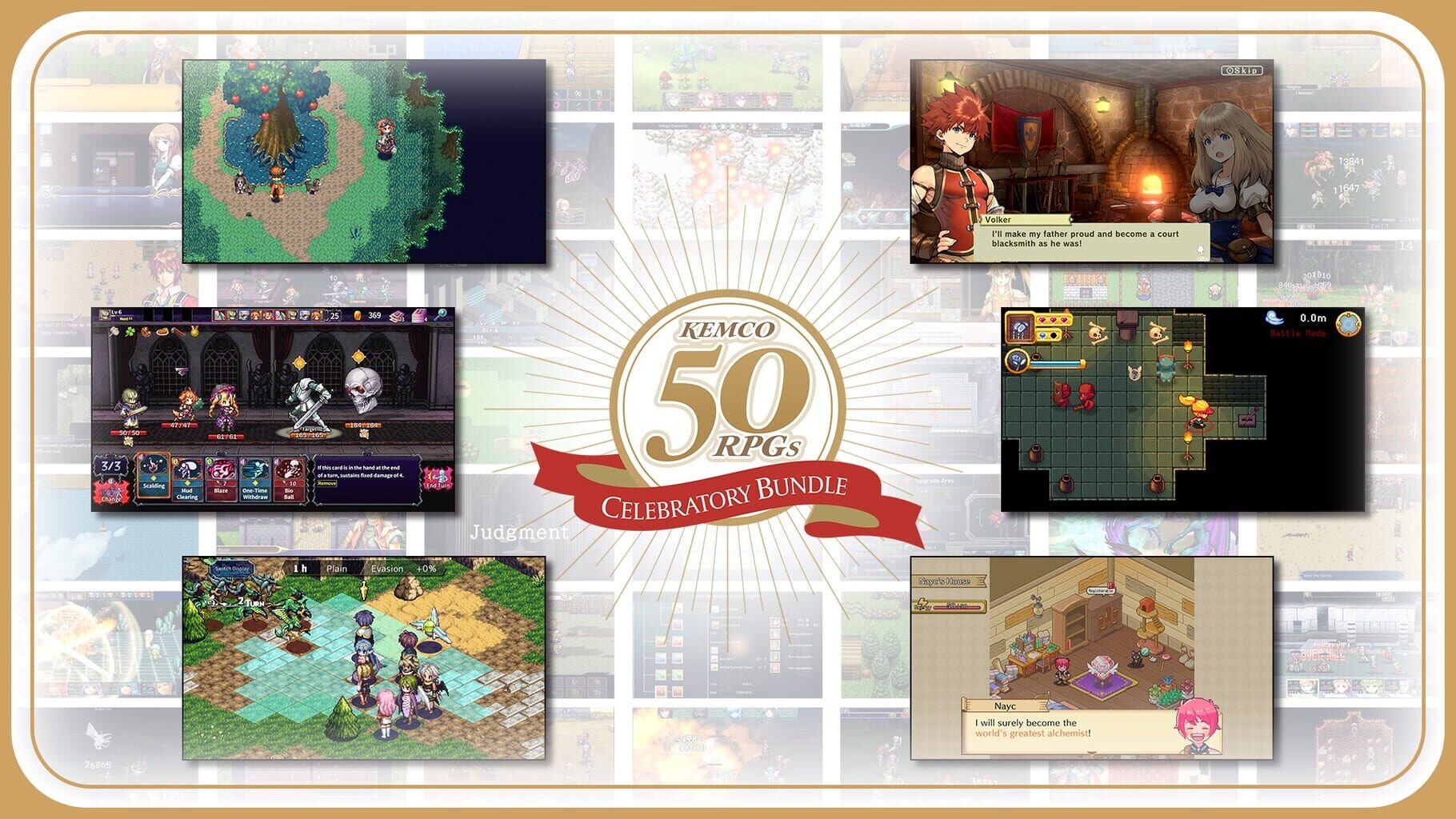 Arte - Kemco: 50 RPGs Celebratory Bundle