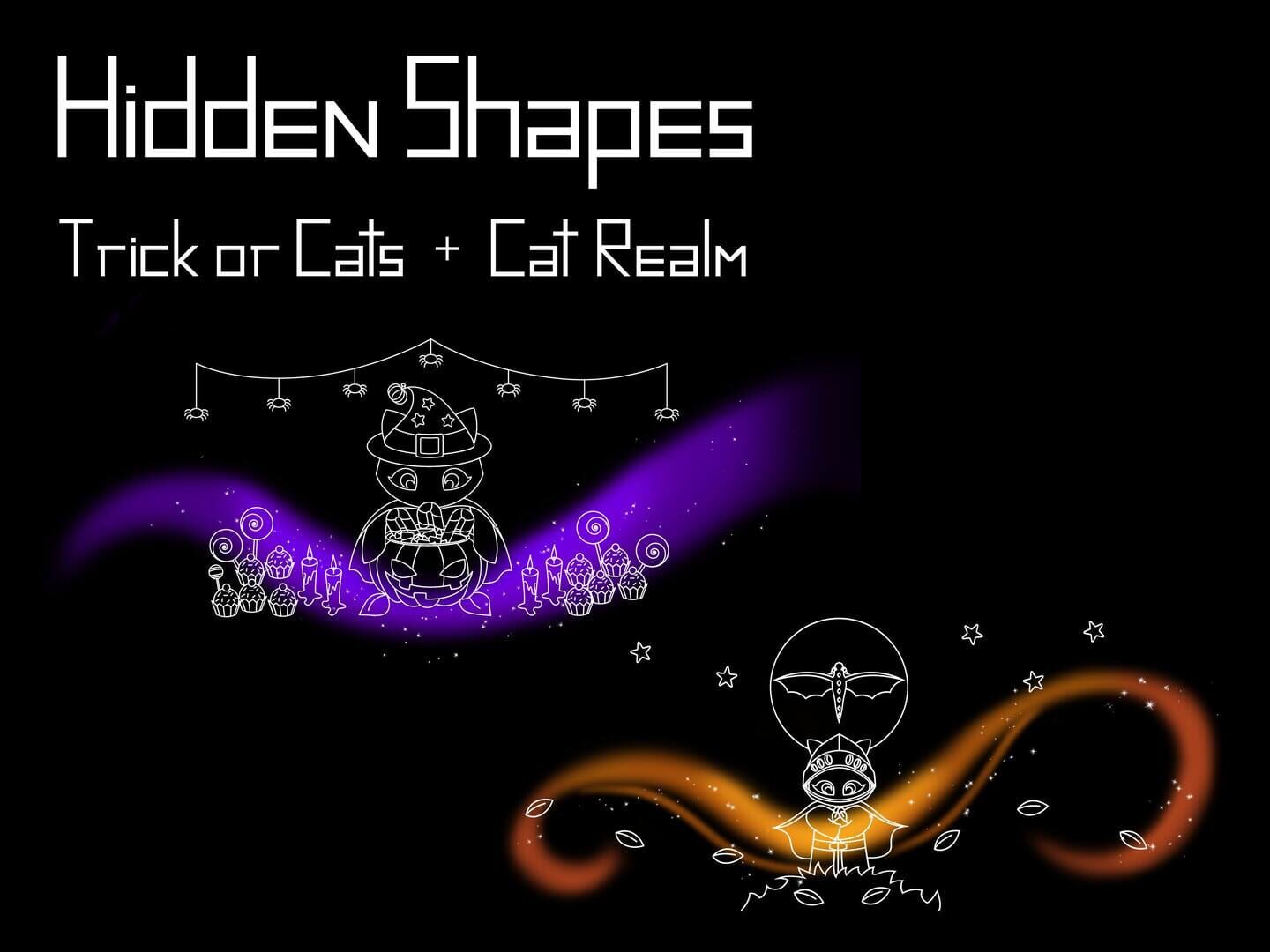 Hidden Shapes: Cat Realm + Trick or Cats artwork