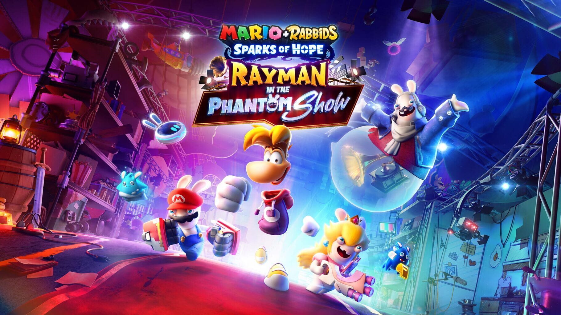 Arte - Mario + Rabbids Sparks of Hope: Rayman in the Phantom Show