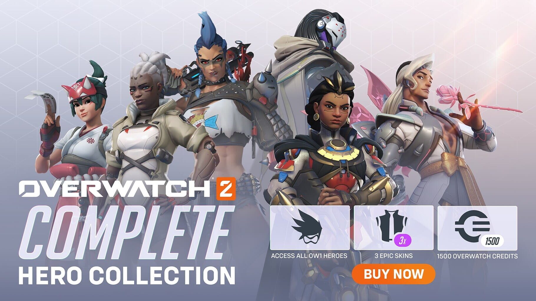 Arte - Overwatch 2: Complete Hero Collection