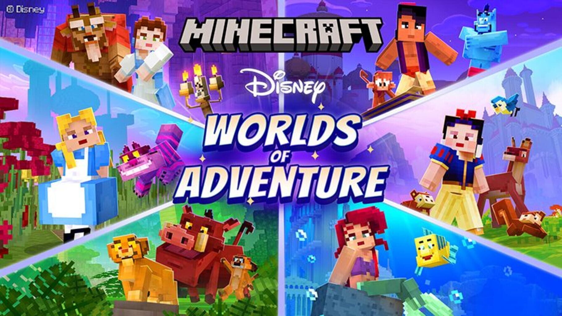 Arte - Minecraft: Disney - Worlds of Adventure