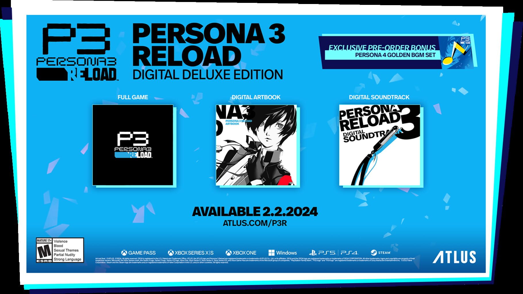 Arte - Persona 3 Reload: Digital Deluxe Edition