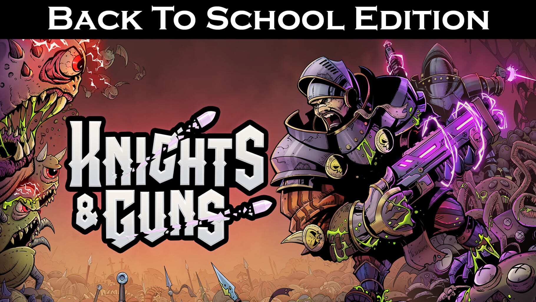 Knights & Guns: Back To School Edition artwork