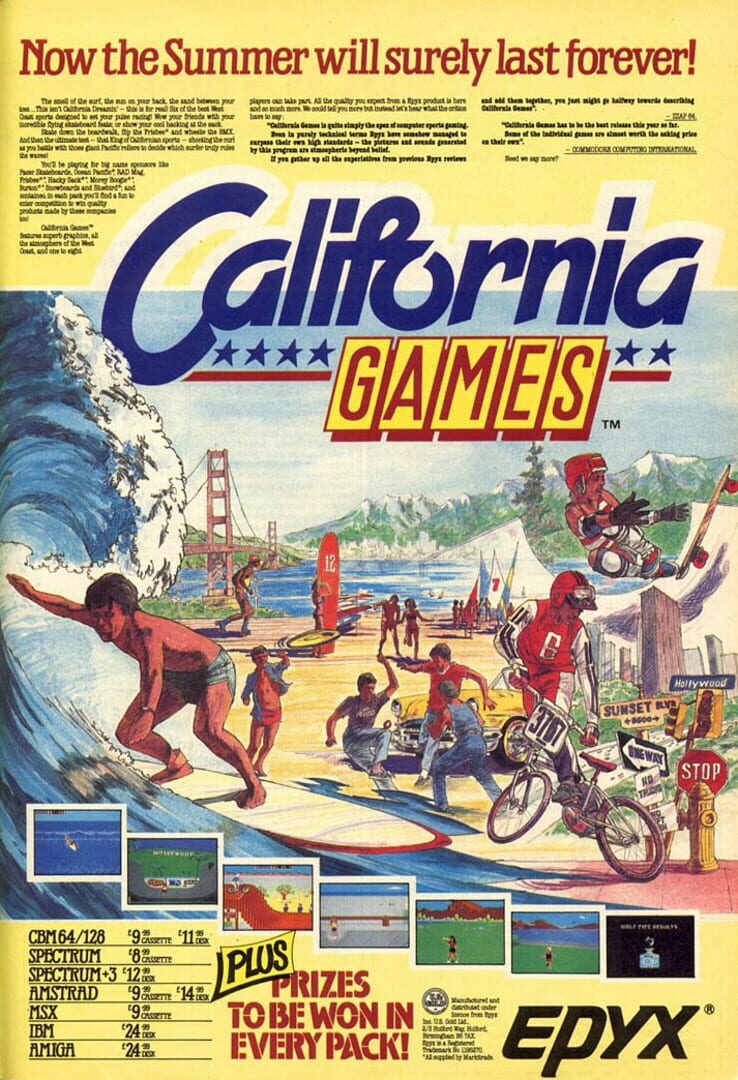 Arte - California Games