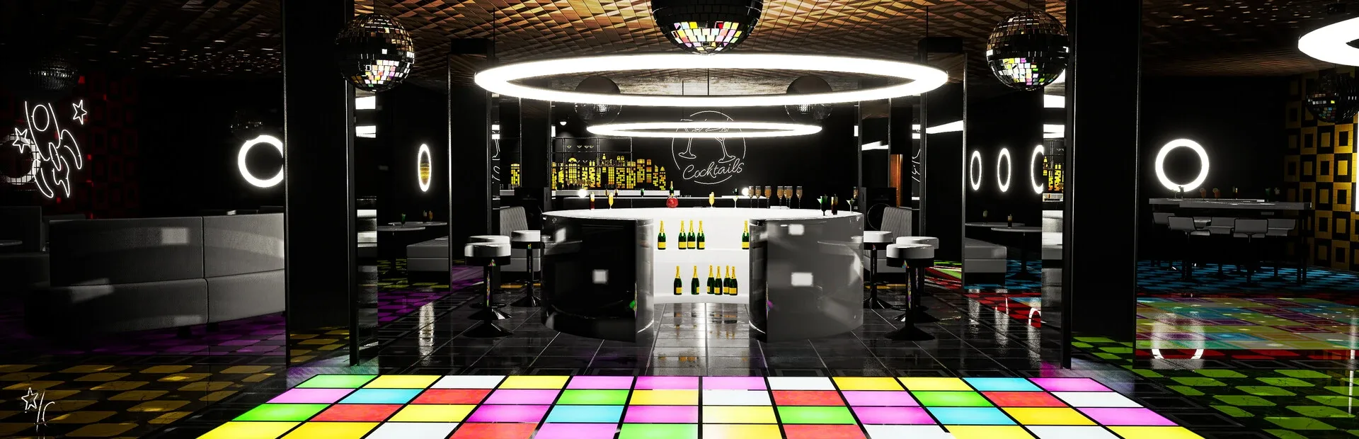 Hotel Renovator: Disco Room & Furniture Set