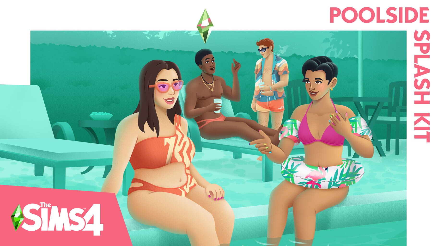 Arte - The Sims 4: Poolside Splash Kit