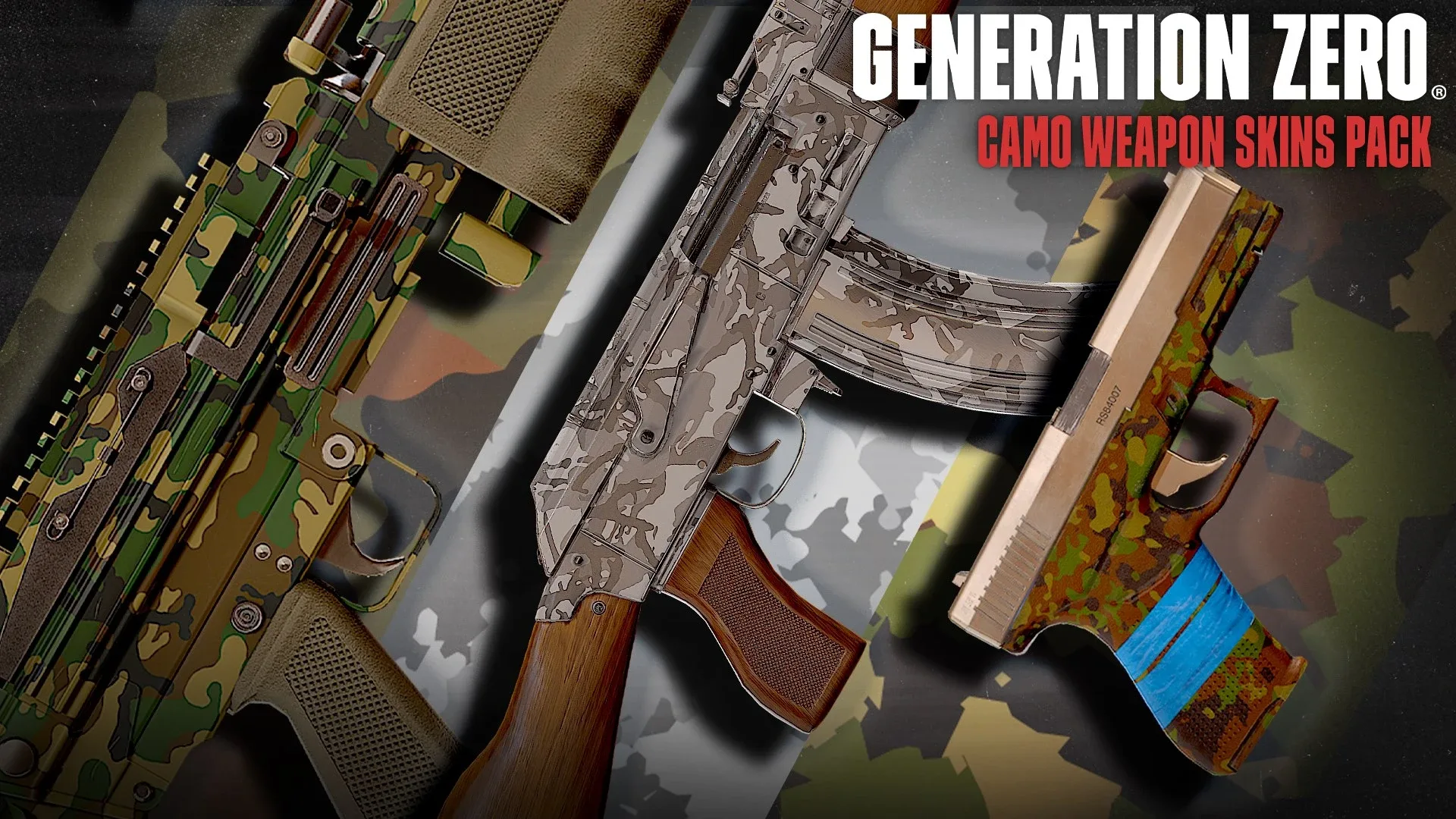 Generation Zero: Camo Weapon Skins Pack