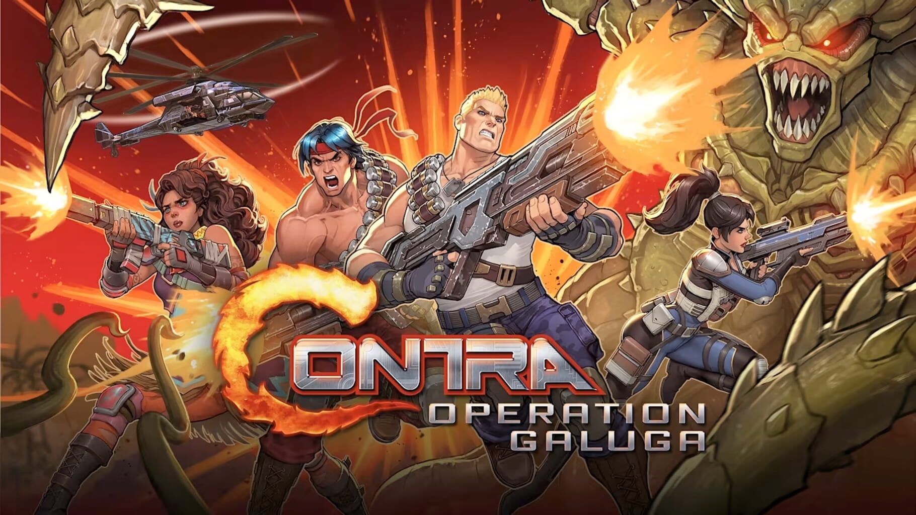 Contra: Operation Galuga artwork