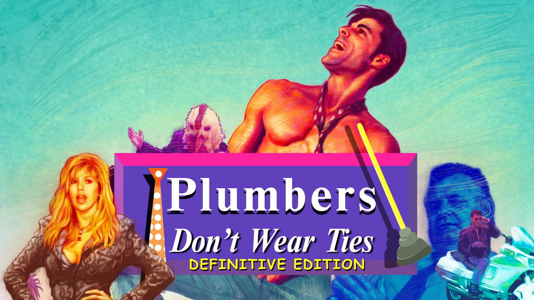 Plumbers Don't Wear Ties: Definitive Edition artwork