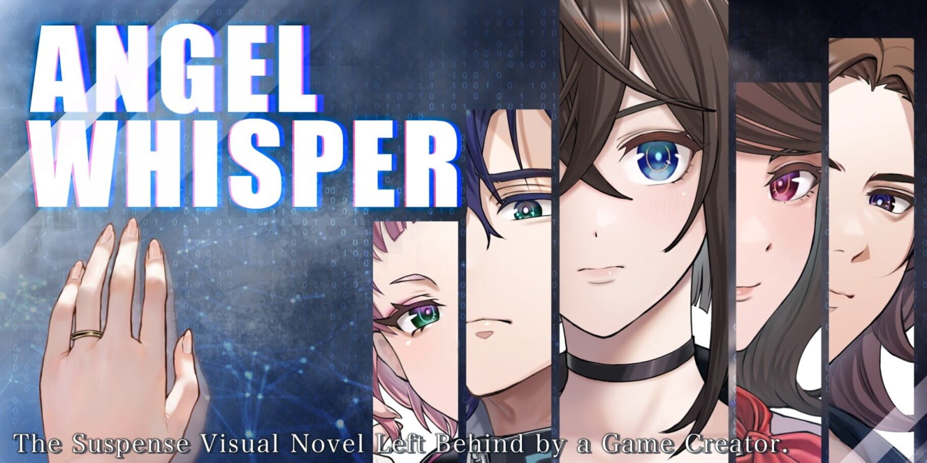 Angel Whisper: The Suspense Visual Novel Left Behind by a Game Creator. artwork