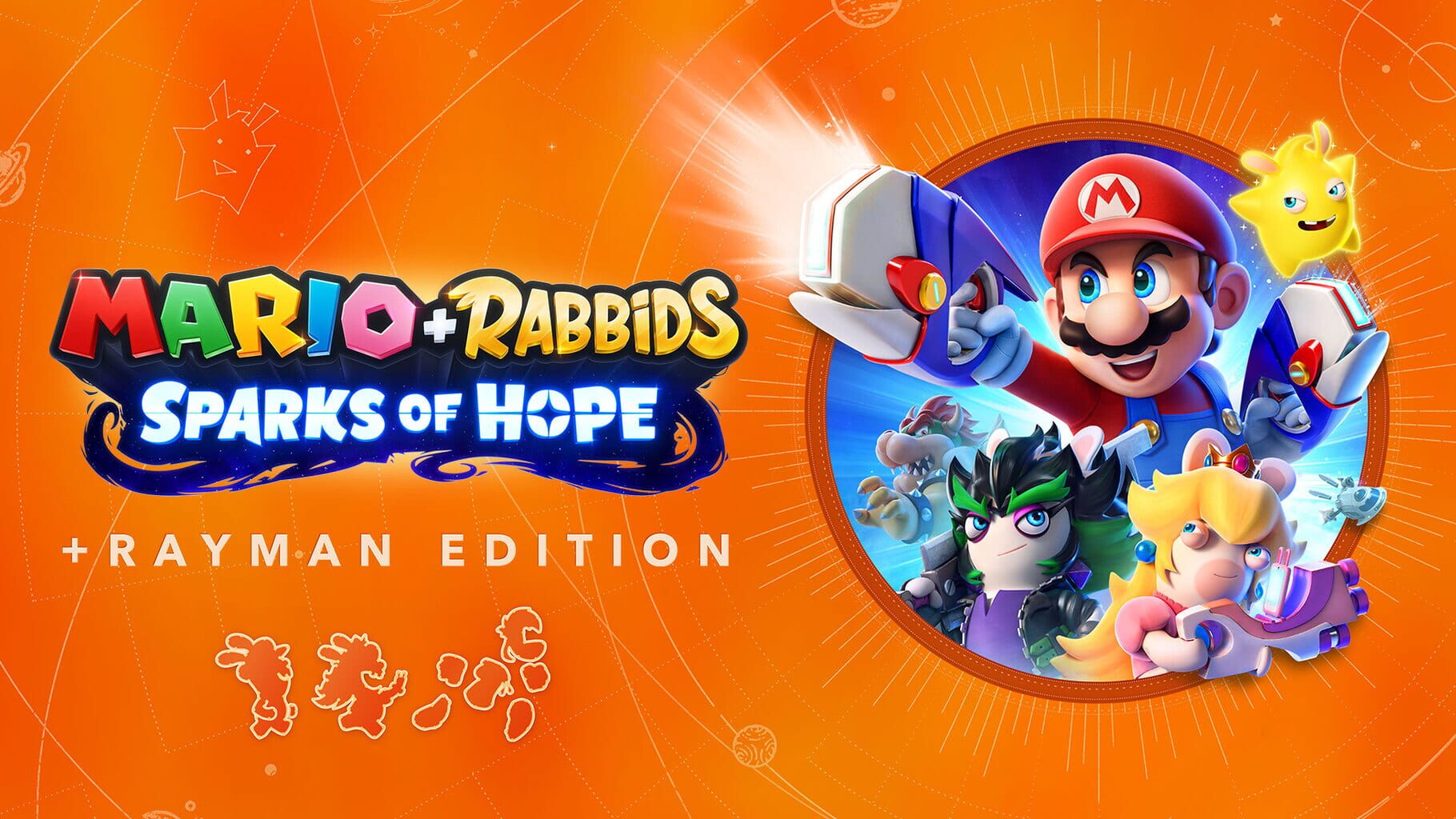 Artwork for Mario + Rabbids Sparks of Hope: + Rayman Edition