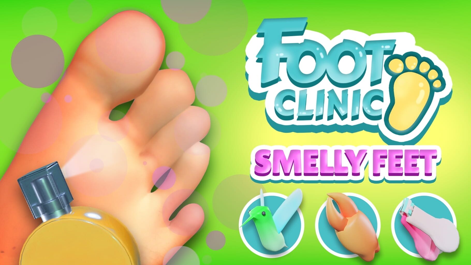 Foot Clinic: Smelly feet artwork