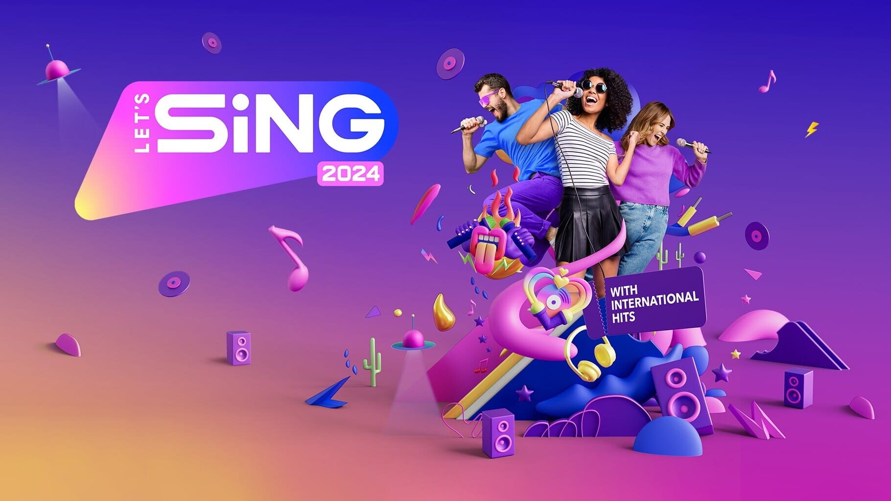 Let's Sing 2024 with International Hits artwork