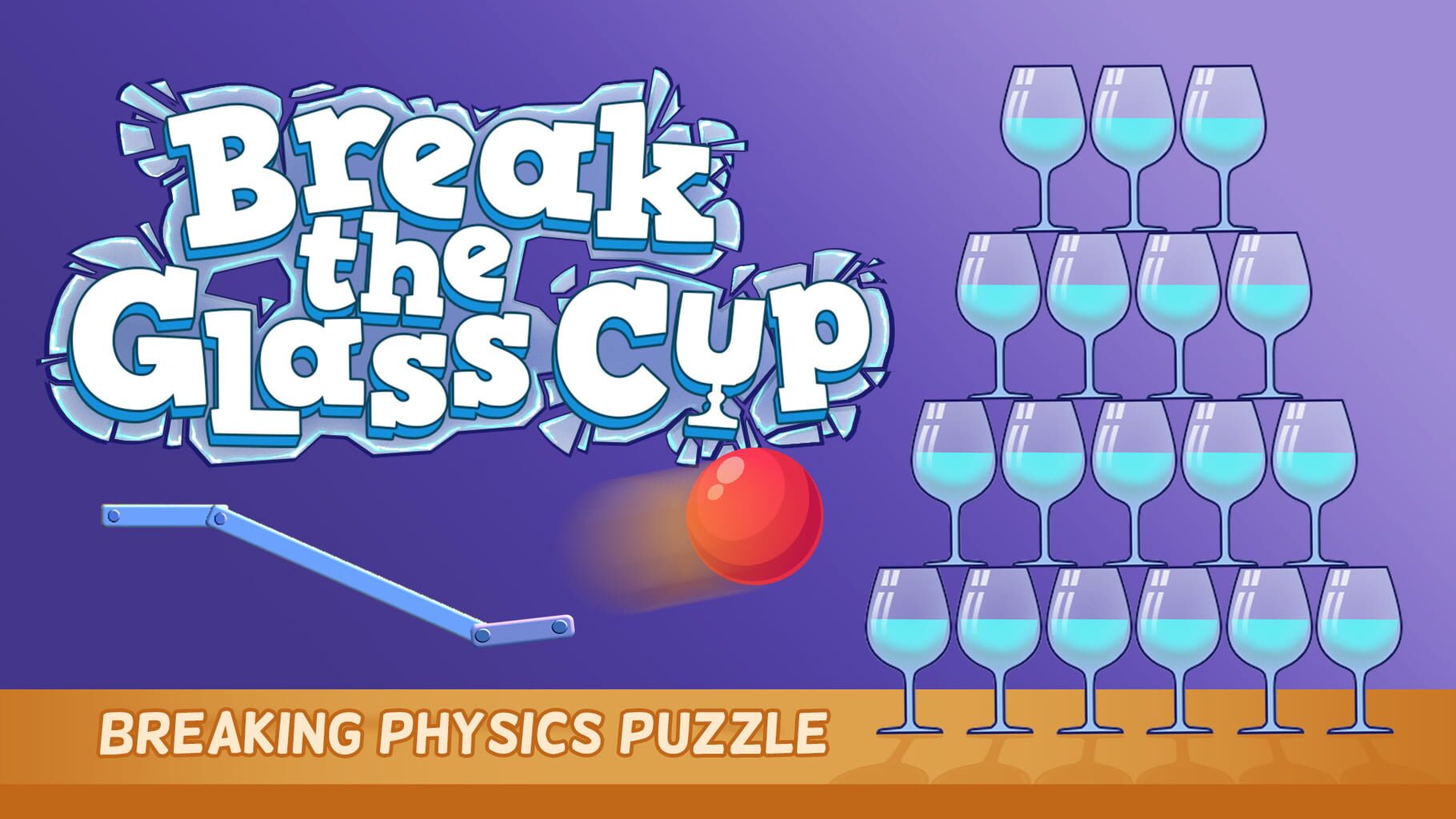 Break the Glass Cup: Breaking Physics Puzzle artwork
