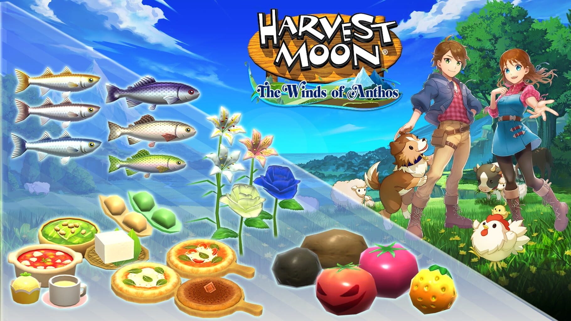 Harvest Moon: The Winds of Anthos - New Crops, Fish, and Recipes Pack artwork