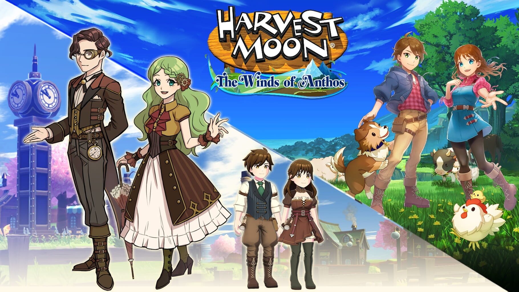 Harvest Moon: The Winds of Anthos - Visitors From Afar Pack artwork