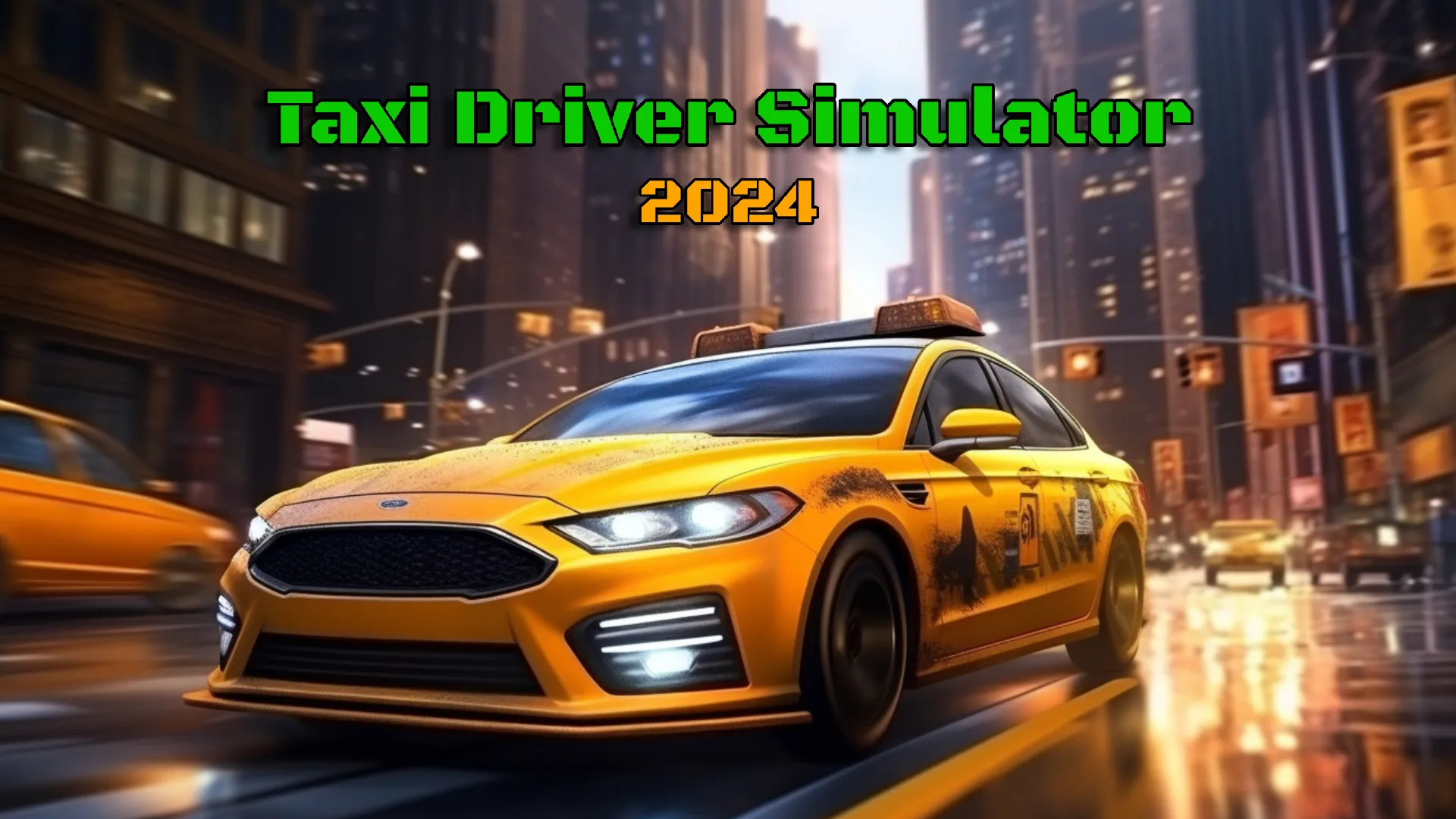 Taxi Driver Simulator 2024