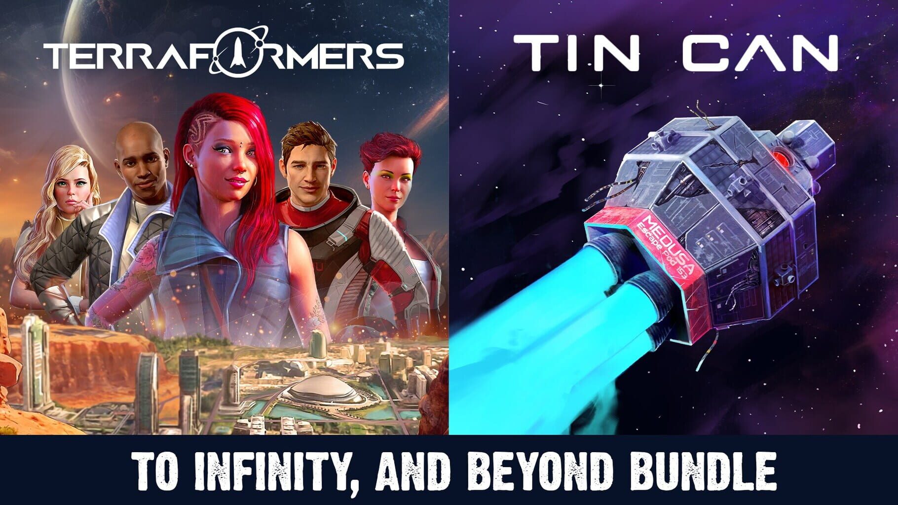 Terraformers + Tin Can: To Infinity, and Beyond Bundle! Image